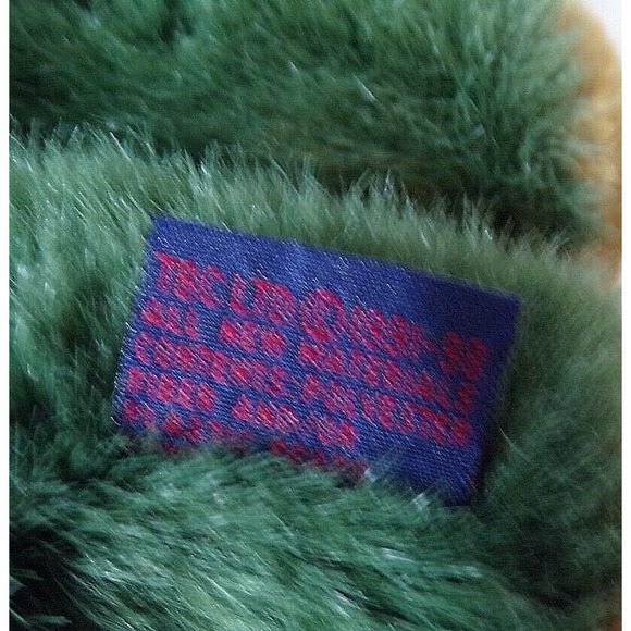 Boyds Bears Racheal Q Ribbit Green Frog Plush 14" Stuffed Animal Vintage - Picture 4 of 5